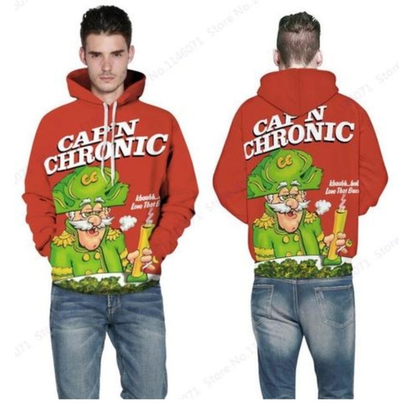 Cap't Chronic Other - NWOT Capt'n Chronic Hoodie